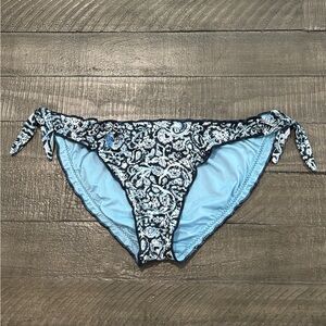 Polo Ralph Lauren Paisley Tie-Side Bikini Bottoms Blue Size M